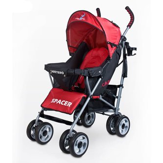 Golfový kočárek CARETERO Spacer Classic red