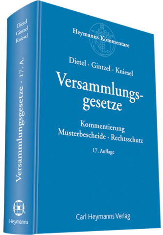 Versammlungsgesetze (VersammlG), Kommentar