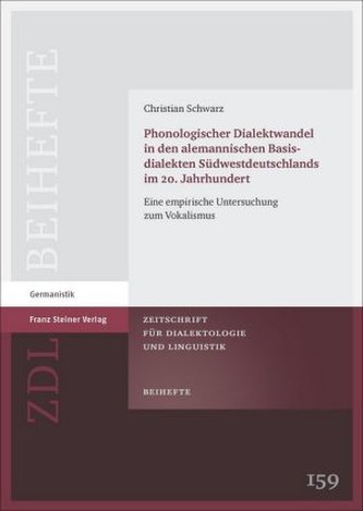 Phonologischer Dialektwandel in den alemannischen Basisdialekten Südwestdeutschlands im 20. Jahrhundert
