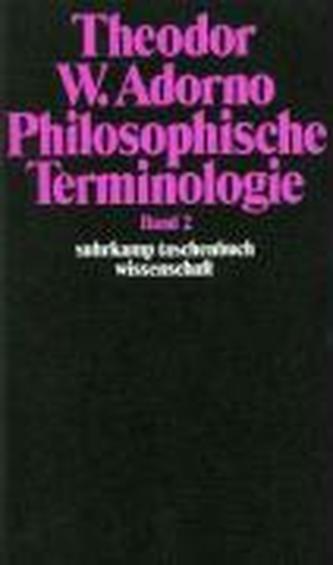 Philosophische Terminologie. Bd.2