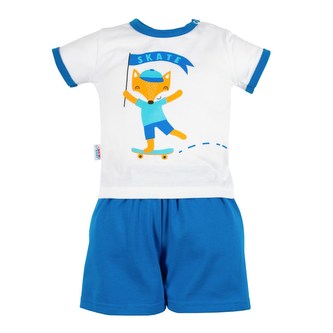 Kojenecká souprava tričko a kraťásky New Baby Liška - velikost 62 (3-6m)