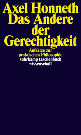 Das Andere der Gerechtigkeit