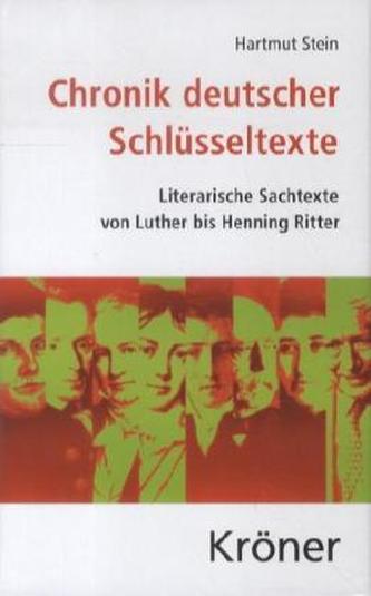 Chronik deutscher Schlüsseltexte