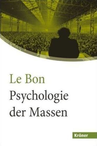 Psychologie der Massen in großer Schrift
