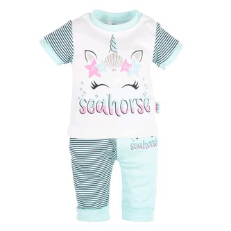 Kojenecké tričko s krátkým rukávem a tepláčky New Baby seahorse - velikost 62 (3-6m)