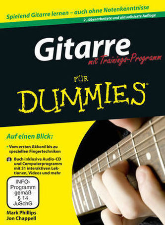 Gitarre für Dummies mit Trainings-Programm, m. Audio-CD + CD-ROM Gitarre für Dummies mit Trainings-Programm, m. Audio-CD + CD-ROM