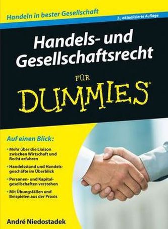 Handels- und Gesellschaftsrecht für Dummies Handels- und Gesellschaftsrecht für Dummies