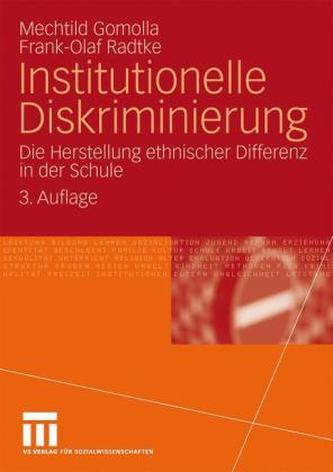 Institutionelle Diskriminierung Institutionelle Diskriminierung
