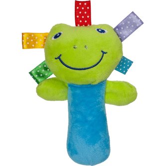 Plyšová hračka s pískátkem Akuku žabka