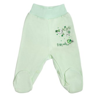 Kojenecké polodupačky Bobas Fashion Benjamin zelené - velikost 80 (9-12m) Kojenecké polodupačky Bobas Fashion Benjamin zelené - velikost 80 (9-12m)