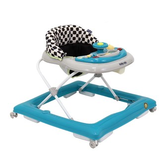 Dětské chodítko Baby Mix blue-grey