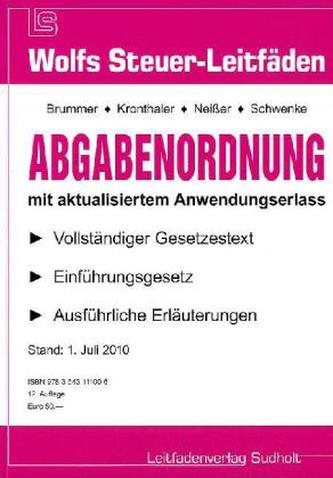 Abgabenordnung (AO)