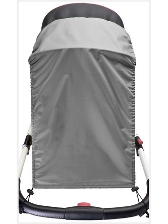 Sluneční clona na kočárek CARETERO grey