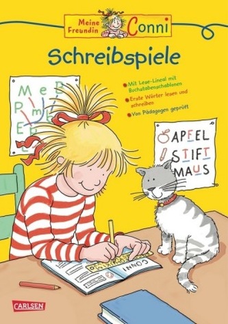 Meine Freundin Conni - Schreibspiele, m. Leselineal