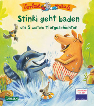 Stinki geht baden und 5 weitere Tiergeschichten