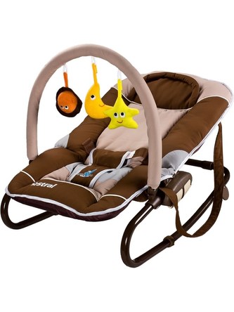 Dětské lehátko CARETERO Astral brown