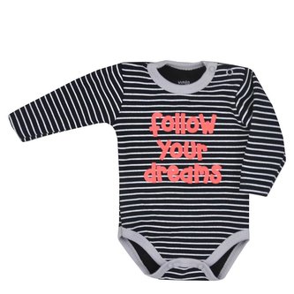 Kojenecké body Koala Jezevec s nápisem - velikost 86 (12-18m)