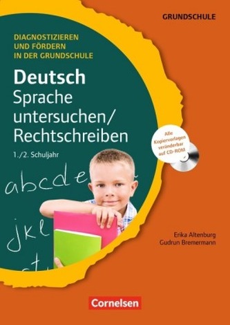 Deutsch Sprache untersuchen/Rechtschreiben, 1./2. Schuljahr. m. CD-ROM