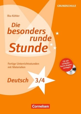Deutsch: Klasse 3/4, m. CD-ROM