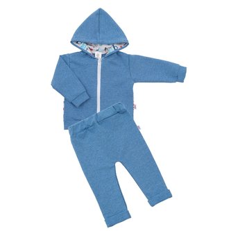 2-dílná bavlněná souprava New Baby For Boys - velikost 56 (0-3m)