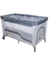 Dětská cestovní postýlka Baby Mix grey