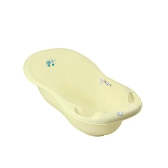 Anatomická vanička s výpustí 102 cm LUX Pejsek a Kočička žlutá