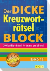 Der dicke Kreuzworträtsel-Block. Bd.19