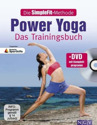 Die SimpleFit-Methode - Power Yoga - Das Trainingsbuch, m. 1 DVD
