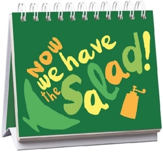 Now we have the salad!