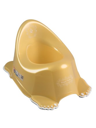 Hrající dětský nočník protiskluzový Royal zlatý