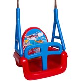 Dětská houpačka 3v1 car Swing red