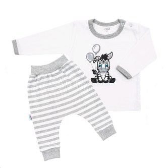 2-dílná kojenecká souprava New Baby Zebra exclusive - velikost 68 (4-6m)