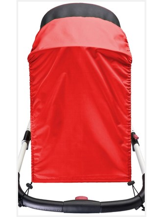Sluneční clona na kočárek CARETERO red