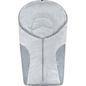Luxusní zimní fusák New Baby Car light grey Luxusní zimní fusák New Baby Car light grey