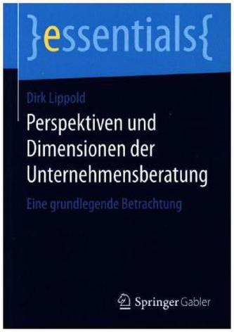 Perspektiven und Dimensionen der Unternehmensberatung