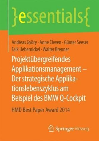 Projektübergreifendes Applikationsmanagement - Der strategische Applikationslebenszyklus am Beispiel des BMW Q-Cockpit