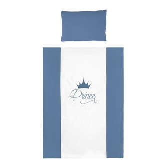 3-dílné ložní povlečení Belisima Royal Baby 100/135 modré