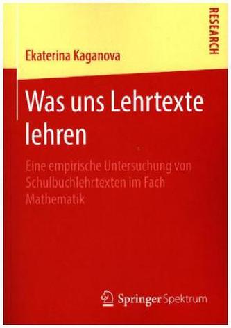 Was uns Lehrtexte lehren