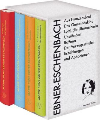 Marie von Ebner-Eschenbach, 4 Bde., Leseausgabe