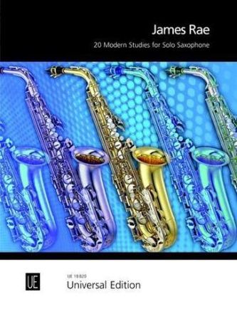 20 Modern Studies, für Saxophon solo (S/A/T/Bar)