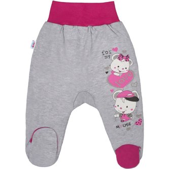 Dětské polodupačky New Baby Love Mouse - velikost 68 (4-6m)