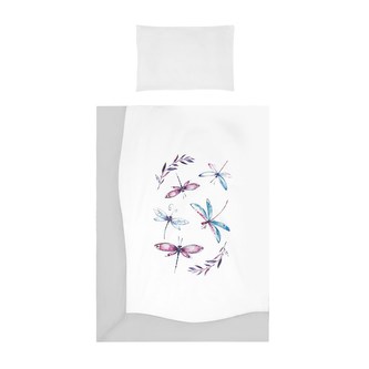 2-dílné ložní povlečení Belisima Vážky 100/135