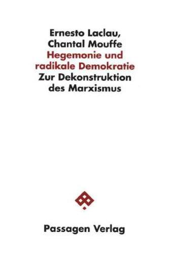 Hegemonie und radikale Demokratie