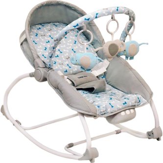 Lehátko pro miminko 2v1 Baby Mix grey Lehátko pro miminko 2v1 Baby Mix grey