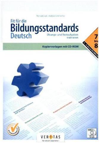 Fit für die Bildungsstandards Deutsch, Kopiervorlagen mit CD-ROM