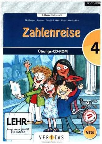 Zahlenreise, 4. Klasse / Mathematik, 1 Übungs-CD-ROM (Neubearbeitung)