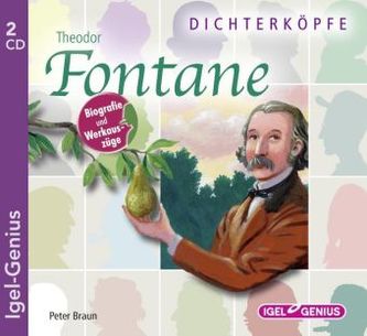 Dichterköpfe - Theodor Fontane, 2 Audio-CDs Dichterköpfe - Theodor Fontane, 2 Audio-CDs