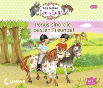 Leo & Lolli - Ponys sind die besten Freunde, 2 Audio-CDs