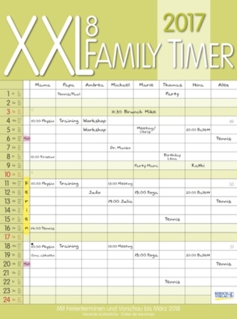XXL Family Timer 8 2017
