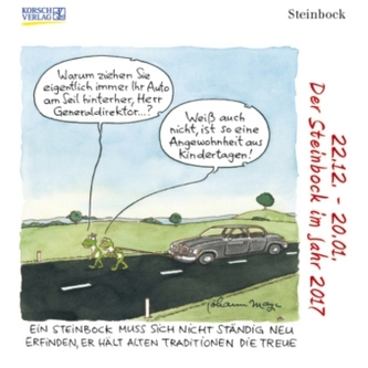 Der Steinbock im Jahr 2017